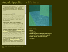 Tablet Screenshot of angeloippolito.com